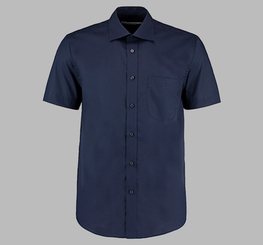 Kustom Kit - Men´s Classic Fit Business Shirt Short Sleeve - Kortærmet Skjorte - K102 - Med Eget Logo