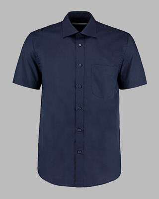 Kustom Kit - Men´s Classic Fit Business Shirt Short Sleeve - Kortærmet Skjorte - K102 - Med Eget Logo