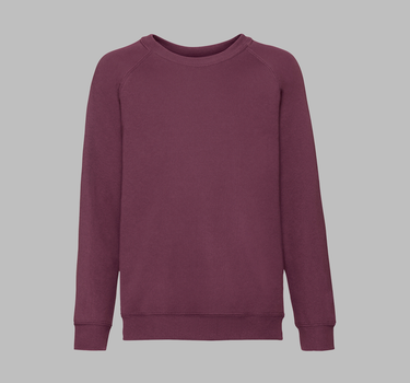 Fruit of The Loom - Kids´ Classic Raglan Sweat - Trøje Børn - F304NK