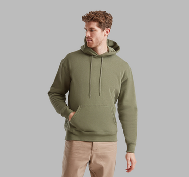 Fruit of the Loom  - Premium Hooded Sweat - Hættetrøje Med Eget Logo - F421N