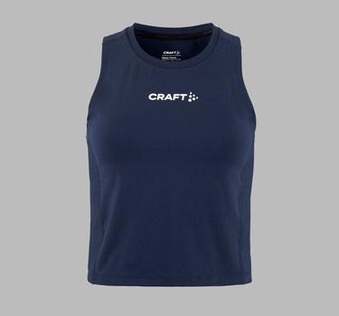 Craft - Rush 2.0 Crop Singlet W - Dame - Sports Tanktop - 1914665 - Med Eget Logo