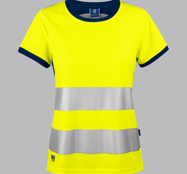 PROJOB - 6012 DAME T-SHIRT EN ISO 20471 KLASSE 2/1 - Dame - Arbejds T-shirt - 646012