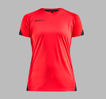 Craft - PRO Control Impact SS Tee W - Dame - T-shirt - 1908229 - Med Eget Logo