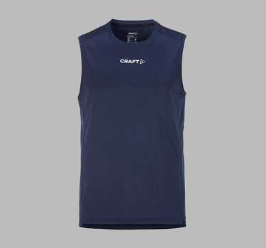 Craft - Rush 2.0 Singlet M - Sports Tanktop - 1914661 - Med Eget Logo
