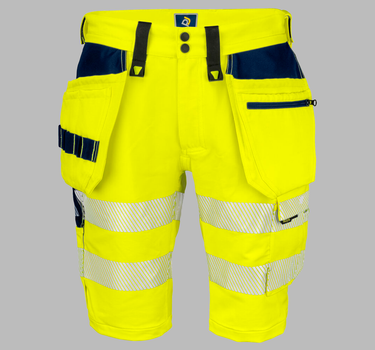 PROJOB - 6575 SHORT FULD STRETCH EN ISO 20471 KLASSE 2/1 - Arbejdsshorts - 646575