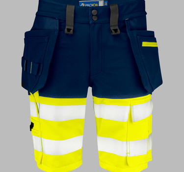 PROJOB - 6580 SHORTS, EN ISO 20471 KLASSE 1 - Arbejdsshorts - 646580