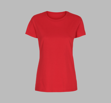 Blank - Lady Fitted Organic - Dame - T-shirt - ST208 - Med Eget Logo