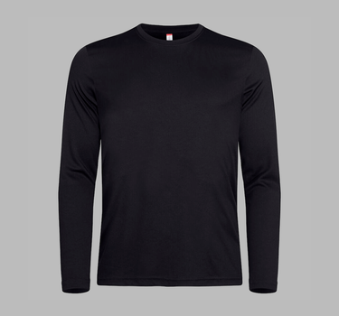 Clique - Basic Active-T L/S - Langærmet T-Shirt - 29040 - Med Eget Logo