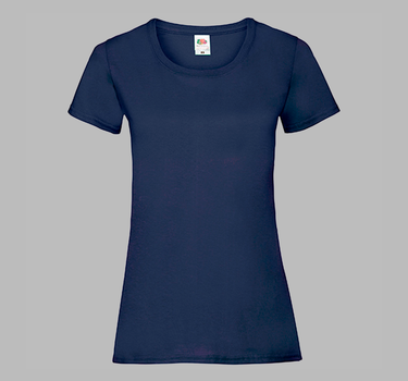 Fruit of The Loom - Ladies´ Valueweight T - Dame - T-shirt - F288N - Med Eget Logo