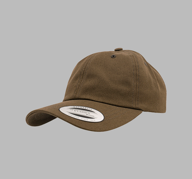 Yupoong - Low Profile Cotton Twill - Justerbar Dad Cap - 6245CM