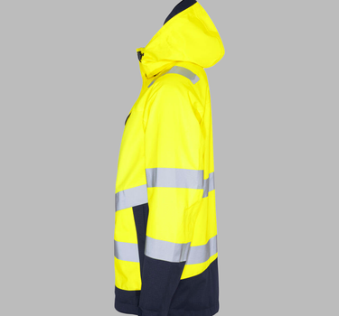 PROJOB - 6455 SKALJAKKE EN ISO 20471 KLASSE 3 - Arbejdsjakke med Refleks - 646455