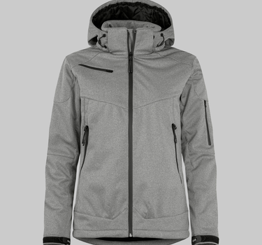 Clique - Grayland Women - Vatteret Softhsell Jakke 020981