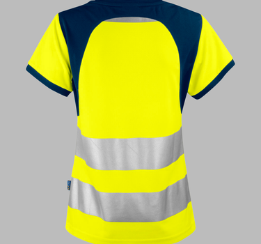 PROJOB - 6012 DAME T-SHIRT EN ISO 20471 KLASSE 2/1 - Dame - Arbejds T-shirt - 646012