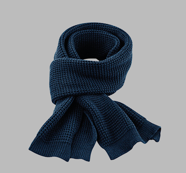 Beechfield - Classic Waffle Knit Scarf - Halstørklæde - CB424