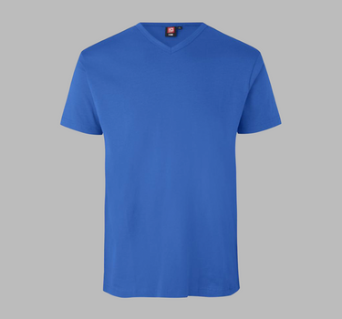 ID - T-Time V-Hals - T-shirt Med Eget Logo