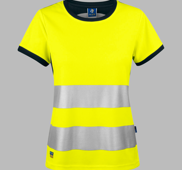 PROJOB - 6012 DAME T-SHIRT EN ISO 20471 KLASSE 2/1 - Dame - Arbejds T-shirt - 646012