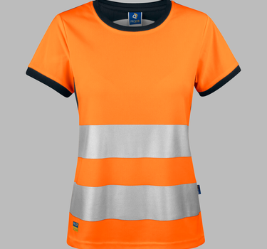 PROJOB - 6012 DAME T-SHIRT EN ISO 20471 KLASSE 2/1 - Dame - Arbejds T-shirt - 646012