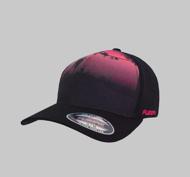 Flexfit - Baseball Special - Flexfit - Red/Black Med Eget Logo