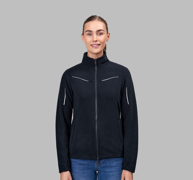 ID - Zip-n-Mix Mikrofleece - Dame -  Refleks - Mikrofleece