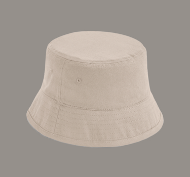 Beechfield - Organic Cotton Bucket Hat - Bucket Hat Med Eget Logo