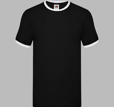Fruit of The Loom - Ringer Tee -  T-shirt F159