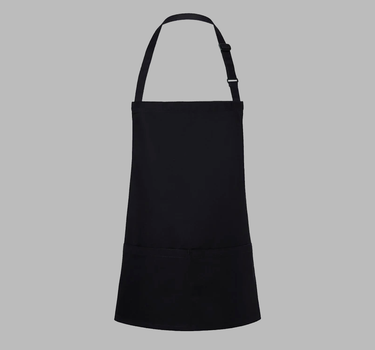Karlowsky - Short Bib Apron Basic With Buckle And Pocket - Forklæde