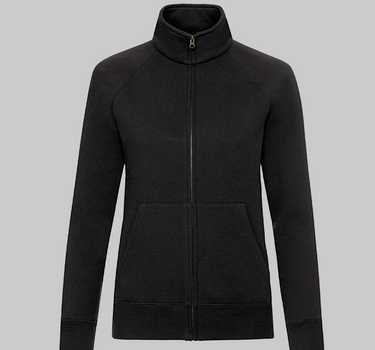 Fruit of The Loom - Ladies´ Premium Sweat Jacket - Trøje med Lynlås F442N