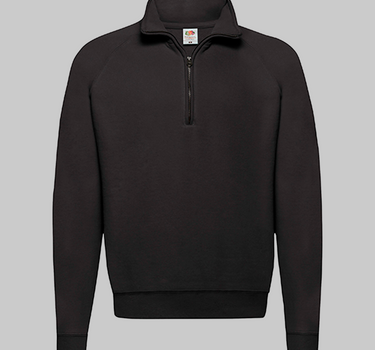 Fruit of The Loom - Classic Zip Neck Sweat- Half-Zip Trøje F382N