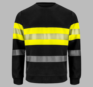 PROJOB - 6129 SWEATSHIRT EN ISO 20471 KLASSE 1 - Arbejdstrøje - 646129