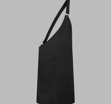 Karlowsky - Asymmetrical Bib Apron Classic With Pocket - Forklæde