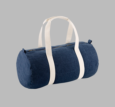 BagBase - Denim Barrel Bag  - Sportstaske - BG646