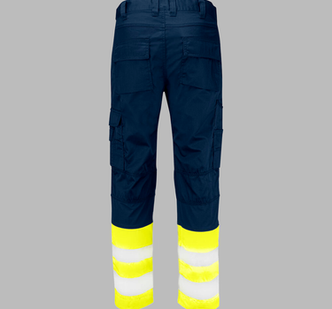 PROJOB - 6537 BUKS MED STRETCHPANEL EN ISO 20471 KLASSE 1 - Bukser - 646537