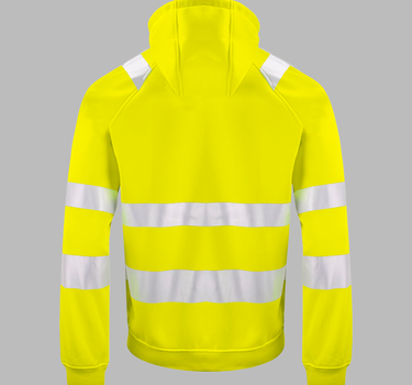 PROJOB - 6132 HÆTTESWEATJAKKE EN ISO 20471 KLASSE 3/2 - Arbejdsjakke - 646132