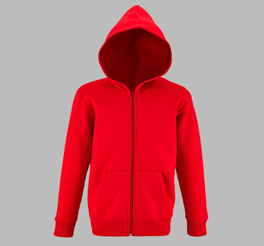 SOL´S - Kids´ Zip Hoodie Stone - Børn - Hættetrøje - 2092