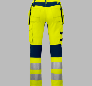 PROJOB - 6513 BUKS MED STRETCHPANELER EN ISO 20471 KLASSE 2/1 - Arbejdsbukser - 646513