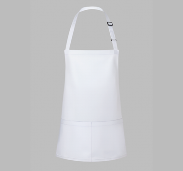 Karlowsky - Short Bib Apron Basic With Buckle And Pocket - Forklæde