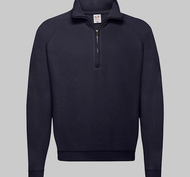 Fruit of The Loom - Classic Zip Neck Sweat- Half-Zip Trøje F382N