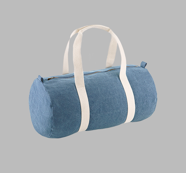 BagBase - Denim Barrel Bag  - Sportstaske - BG646