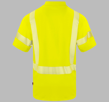 PROJOB - 6015 POLO EN ISO 20471 KLASSE 3/2 - Arbejds Poloshirt - 646015