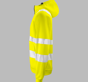 PROJOB - 6132 HÆTTESWEATJAKKE EN ISO 20471 KLASSE 3/2 - Arbejdsjakke - 646132