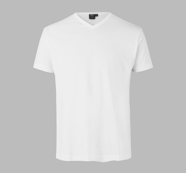 ID - T-Time V-Hals - T-shirt Med Eget Logo