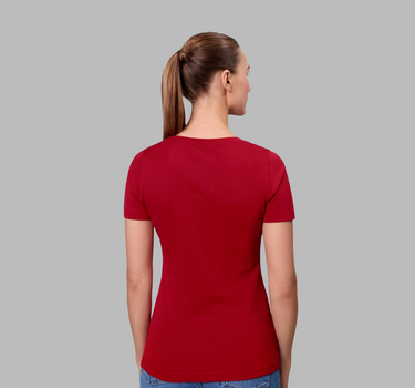 ID - Dame - Interlock - T-shirt Med Eget Logo