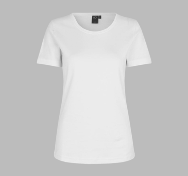 ID - Dame - Interlock - T-shirt Med Eget Logo