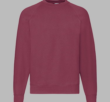 Fruit of The Loom - Classic Raglan Sweat - Trøje - F304