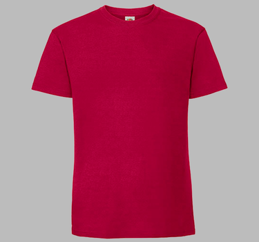 Fruit of The Loom - Kids Iconic 195 T - T-shirts - F185K - Med Eget Logo