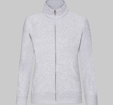 Fruit of The Loom - Ladies´ Premium Sweat Jacket - Trøje med Lynlås F442N