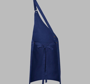 Karlowsky - Asymmetrical Bib Apron Classic With Pocket - Forklæde