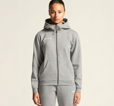 Craft - Community 2.0 Logo Fz Hoodie W - Hættetrøje med lynlås Med Eget Logo