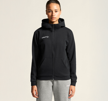 Craft - Community 2.0 Logo Fz Hoodie W - Hættetrøje med lynlås Med Eget Logo