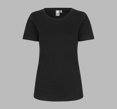 ID - Dame - Interlock - T-shirt Med Eget Logo